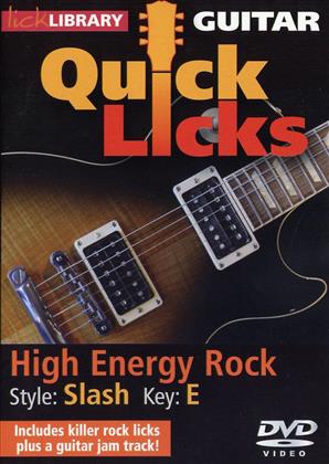 Lick Library - Guitar Quick Licks - High Energy Rock Style Slash
