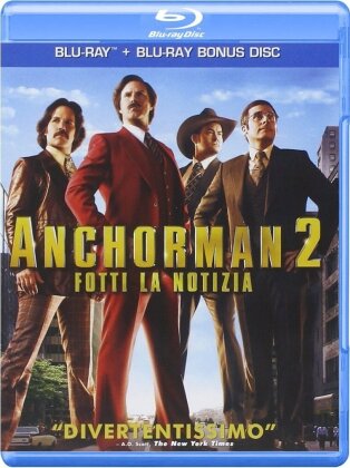 Anchorman 2 - Fotti la notizia (2014) (2 Blu-rays)
