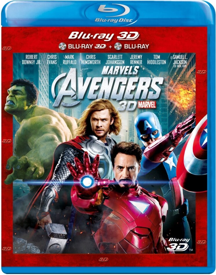 Avengers (2012) (Blu-ray 3D + Blu-ray)