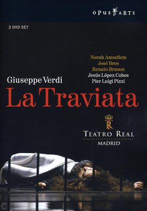 Orchestra of the Teatro Real Madrid, Jesús López Cobos & Norah Amsellem - Verdi - La Traviata (Opus Arte, 2 DVDs)