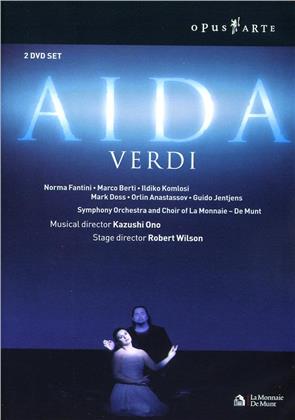 Symphony Orchestra of la Monnaie, Kazushi Ono & Norma Fantini - Verdi - Aida (Opus Arte, 2 DVDs)
