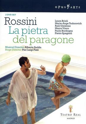 Orchestra of the Teatro Real Madrid, Alberto Zedda & Laura Brioli - Rossini - La Pietra del Paragone (Opus Arte, 2 DVDs)