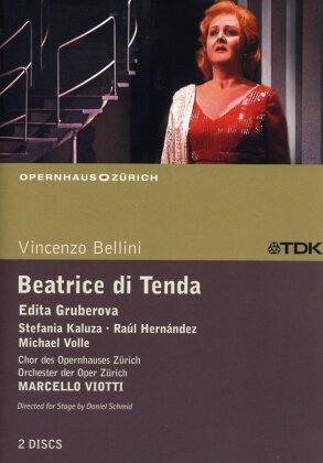 Opernhaus Zürich, Marcello Viotti & Edita Gruberova - Bellini - Beatrice di Tenda (TDK, 2 DVDs)
