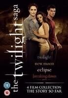 The Twilight Saga Quad Pack - Twilight 1-4 (4 DVDs)