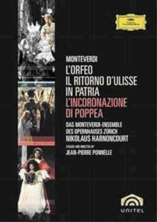 Opernhaus Zürich, Nikolaus Harnoncourt, … - Monteverdi (Deutsche Grammophon, Unitel Classica, Coffret, 5 DVD)