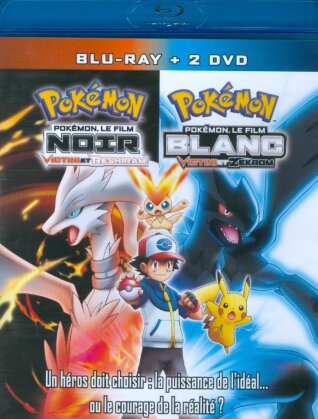 Pokémon - Noir - Victini et Reshiram/Blanc - Victini et Zekrom (Blu-ray + 2 DVDs)