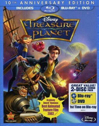 Treasure Planet (2002) (10th Anniversary Edition, Blu-ray + DVD)
