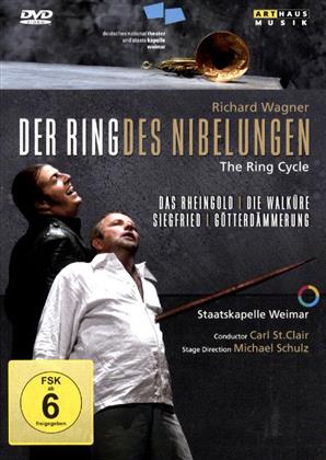 Staatskapelle Weimar, Nationaltheater Weimar & Carl St.Clair - Wagner: Der Ring des Nibelungen - The Ring Cycle (Arthaus Musik, 7 DVDs)
