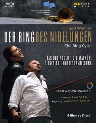 Staatskapelle Weimar, Nationaltheater Weimar & Carl St.Clair - Wagner - Der Ring des Nibelungen (Arthaus Musik, 4 Blu-rays)