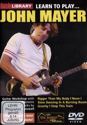 Learn to play John Mayer (2 DVDs)