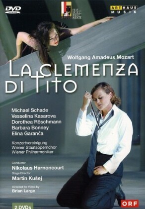 Wiener Philharmoniker, Nikolaus Harnoncourt & Michael Schade - Mozart - La clemenza di Tito (Salzburger Festspiele, Arthaus Musik, 2 DVDs)