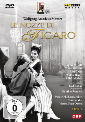 Wiener Philharmoniker, Karl Böhm & Ingvar Wixell - Mozart - Le nozze di Figaro (Salzburger Festspiele, Arthaus Musik, 2 DVDs)