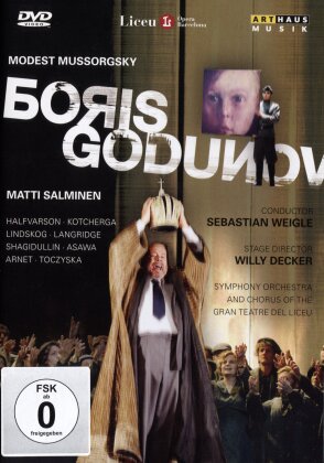 Orchestra of the Gran Teatre del Liceu, Sebastian Weigle & Matti Salminen - Mussorgsky - Boris Godunov (Arthaus Musik)