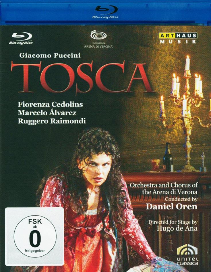 by　Fiorenza　Puccini　Tosca　Oren　Orchestra　(Arthaus　Daniel　Musik)　Verona,　di　dell'Arena　Cedolins