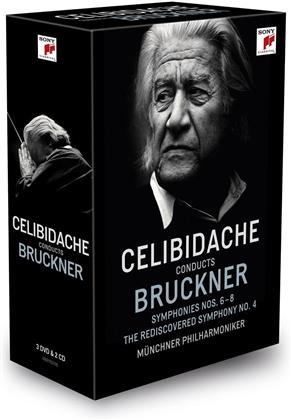 Münchner Philharmoniker MP & Sergiu Celibidache - Bruckner - Symphonies Nos. 6 - 8 (Sony Classical, 3 DVDs + 2 CDs)