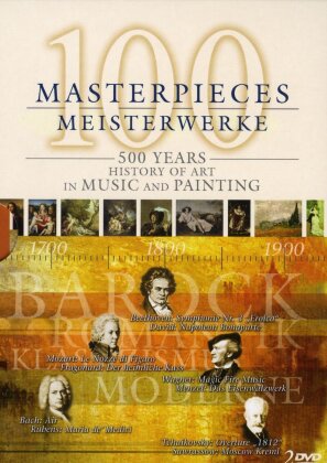 100 Meisterwerke der Musik & der Malerei (2 DVDs)
