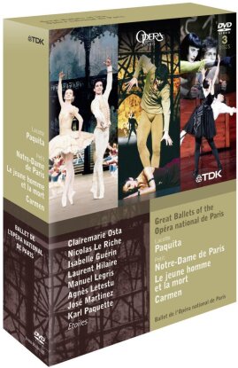 Opera Orchestra & Ballet National De Paris, … - Great Ballets of the Opera National de Paris (TDK, 3 DVDs)