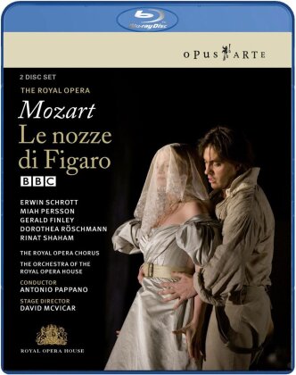 Orchestra of the Royal Opera House, Sir Antonio Pappano & Erwin Schrott - Mozart - Le nozze di Figaro (Opus Arte, 2 Blu-rays)