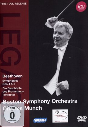 Boston Symphony Orchestra & Charles Munch - Beethoven - Symphonies Nos. 4 & 5 (ICA Classics, Legacy Edition)