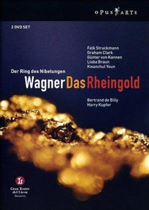 Orchestra of the Gran Teatre del Liceu, Bertrand de Billy & Falk Struckmann - Wagner - Das Rheingold (Opus Arte, 2 DVD)