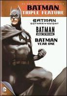Batman Triple Feature - Gotham Knight / Under the Red Hood / Year One (4 DVDs)