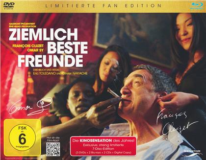 Ziemlich beste Freunde - Intouchables - (Limitierte Fan Edition 2 Blu-Rays + 3 DVDs + 2 CDs) (2011)