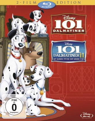 101 Dalmatiner 1 & 2 (2 Blu-rays)