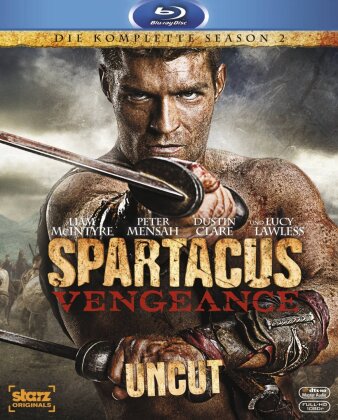 Spartacus: Vengeance - Staffel 2 (Uncut, 4 Blu-ray)