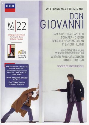 Wiener Philharmoniker, Daniel Harding & Thomas Hampson - Mozart - Don Giovanni (Decca, Salzburger Festspiele, 2 DVDs)