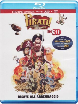 Pirati! - Briganti da strapazzo (2012) (Blu-ray 3D (+2D) + DVD)