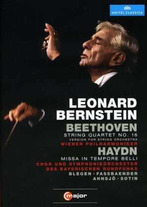 Bayerisches Rundfunkorchester, Wiener Philharmoniker & Leonard Bernstein (1918-1990) - Beethoven - String Quartets / Haydn - Missa in Tempore Belli (Unitel Classica, C Major)