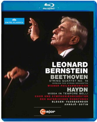 Bayerisches Rundfunkorchester, Wiener Philharmoniker & Leonard Bernstein (1918-1990) - Beethoven - String Quartets / Haydn - Missa in Tempore Belli (Unitel Classica, C Major)