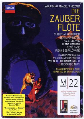 Wiener Philharmoniker, Riccardo Muti & René Pape - Mozart - Die Zauberflöte (Decca, Unitel Classica, Salzburger Festspiele, 2 DVDs)