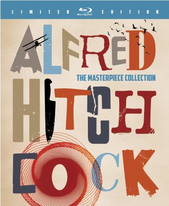 Alfred Hitchcock - The Masterpiece Collection (Limited Edition, 15 Blu-rays)