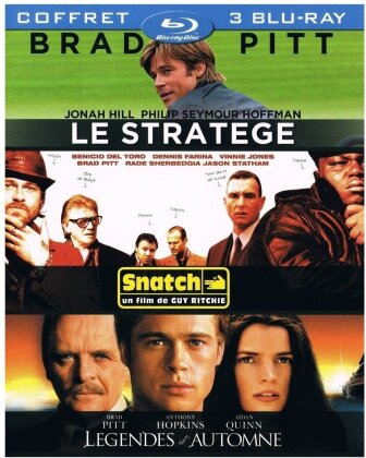Brad Pitt Coffret - Stratege / Snatch / Legendes d'automne (3 Blu-rays)