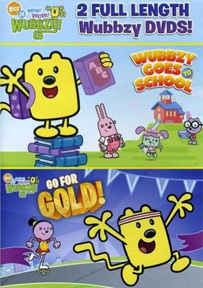 Wow! Wow! Wubbzy! - Wubbzy goes to School / Go for Gold! (2 DVDs)