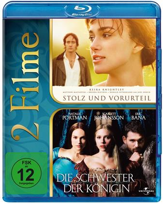 Stolz und Vorurteil / Die Schwester der Königin (2 Blu-ray)