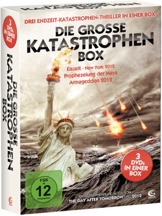 Die grosse Katastrophen Box - Eiszeit - New York 2012 / Prophezeiung der Maya / Armageddon 2012 (3 DVDs)