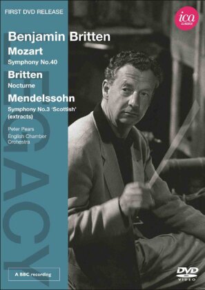 English Chamber Orchestra, Sir Benjamin Britten (1913-1976) & Peter Pears - Mozart / Britten (ICA Legacy)