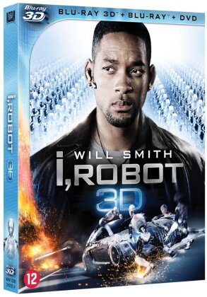 I, Robot (2004) (Blu-ray 3D + Blu-ray + DVD)