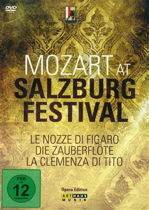 Wiener Philharmoniker, Karl Böhm, James Levine & Nikolaus Harnoncourt - Mozart at Salzburg Festival (Arthaus Musik, 6 DVDs)