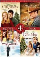 A Carol Christmas / Christmas in Canaan / Three Wise Women / A Christmas Visitor - Holiday Collection 4 Movie Pack (4 DVDs)