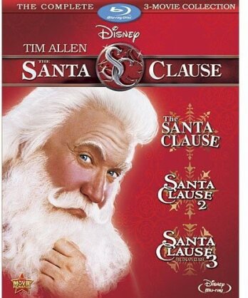 Santa Clause 1-3 (3 Blu-ray)
