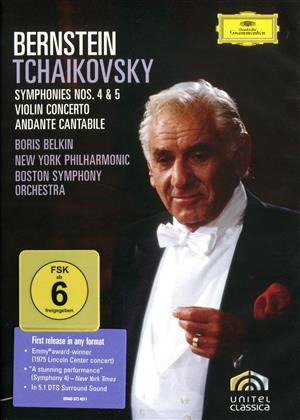 New York Philharmonic Orchestra & Leonard Bernstein (1918-1990) - Tchaikovsky - Symphonies Nos. 4 & 5 (Deutsche Grammophon, Unitel Classica)