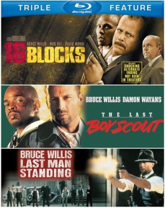 16 Blocks / The Last Boy Scout / Last Man Standing - (Triple Feature) (2 Blu-rays)