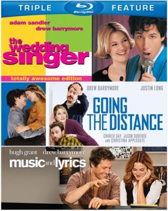 The Wedding Singer / Going the Distance / Music and Lyrics - (Triple Feature 3 Discs)