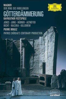 Bayreuther Festspiele Orchestra, Pierre Boulez (*1925) & Manfred Jung - Wagner - Götterdämmerung (Deutsche Grammophon, Unitel Classica, 2 DVDs)