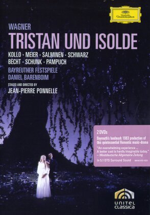 Bayreuther Festspiele Orchestra, Daniel Barenboim & René Kollo - Wagner - Tristan und Isolde (Deutsche Grammophon, Unitel Classica, 2 DVDs)