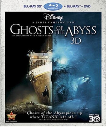 Ghosts of the Abyss (2003) (Blu-ray 3D (+2D) + Blu-ray + DVD)