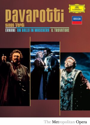 Metropolitan Opera Orchestra & Luciano Pavarotti - Sings Verdi (Decca, Deutsche Grammophon, 3 DVD)